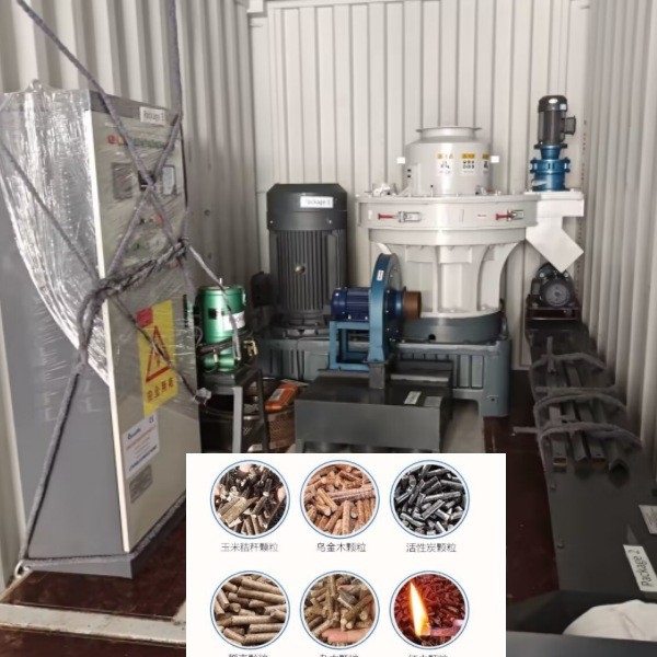 ظرفیت 100-800kg/H دستگاه آسیاب گلوله ای دستگاه ساخت گلوله گرد و غبار چوب برای سوخت