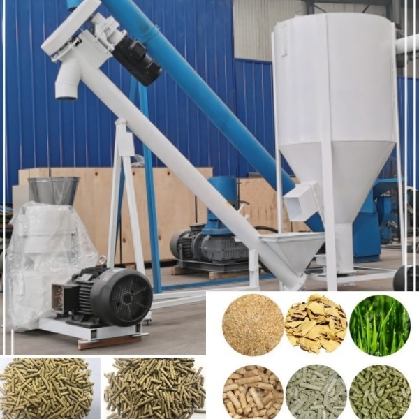 دستگاه تولید غذای مرغ 100-1200 کیلوگرم در ساعت خط تولید خوراک دام