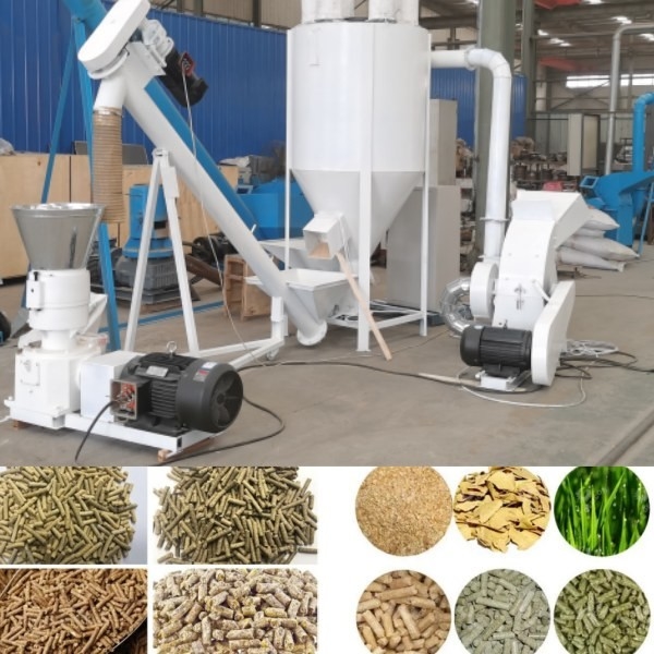دستگاه تولید غذای مرغ 100-1200 کیلوگرم در ساعت خط تولید خوراک دام