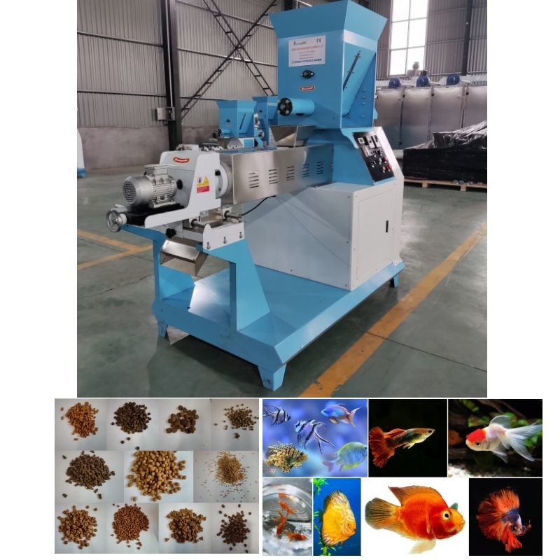 آسیاب اکسترودر خوراک دام نوع خشک سفارشی برای محصول آبزی پروری
