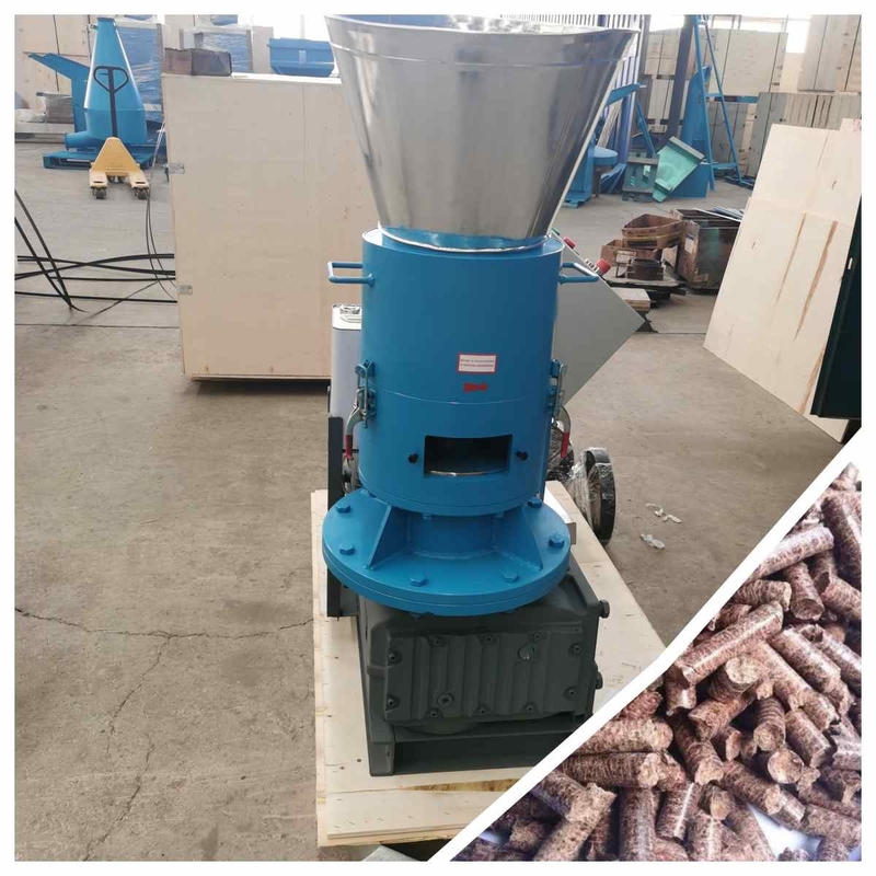 100-800kg/H PTO پلت آسیاب گلوله ماهی دستگاه ساخت خاک اره نی سوخت زیست توده