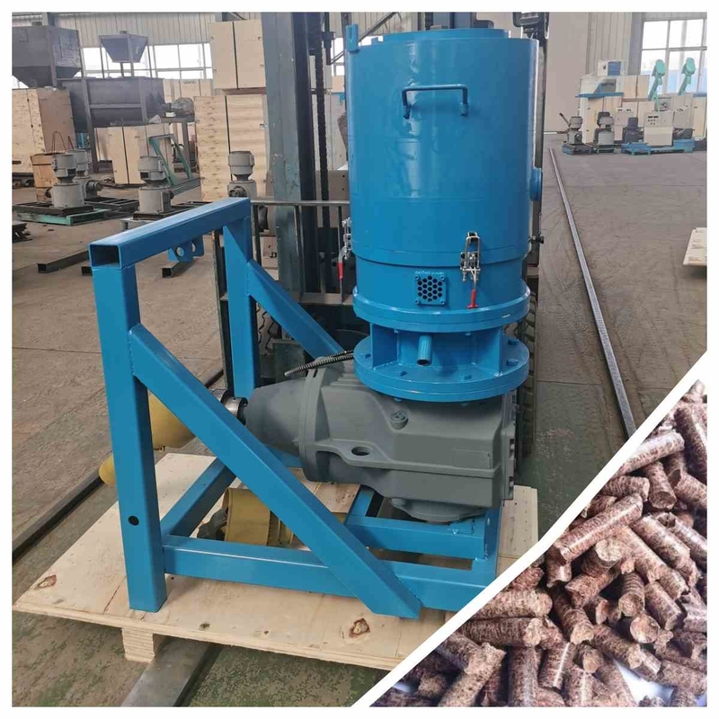 100-800kg/H PTO پلت آسیاب گلوله ماهی دستگاه ساخت خاک اره نی سوخت زیست توده