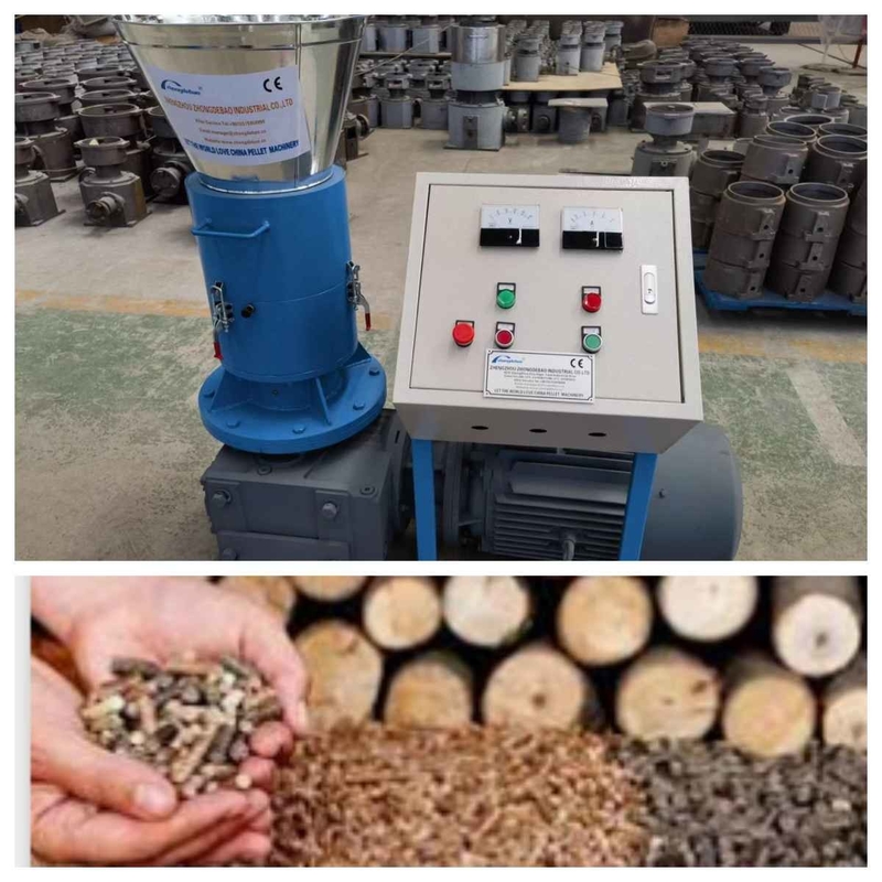 500-1000kg/H PTO پلت آسیاب 10-80hp بیوماس خاک اره دستگاه ساخت پلت با CE