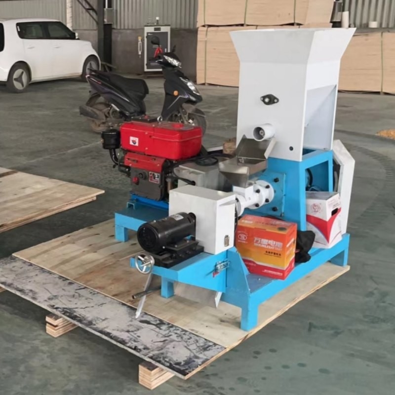 دستگاه گلوله شناور آسیاب میگو خوراک ماهی دیزلی 5.5-160KW
