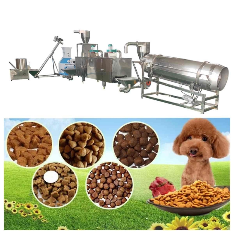 خط تولید خوراک ماهی شناور خودکار خط تولید غذای حیوانات خانگی خوراک ماهی