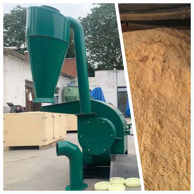 پوسته کاه دانه چمن ذرت ذرت یونجه آسیاب چکشی خوراک قوی برای آسیاب آرد علوفه