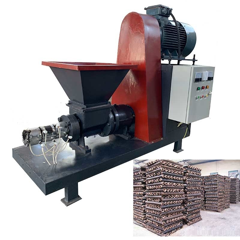 دستگاه بریکت سازی بیوماس پوسته برنج 300kg/H دستگاه بریکت سازی ساقه ذرت