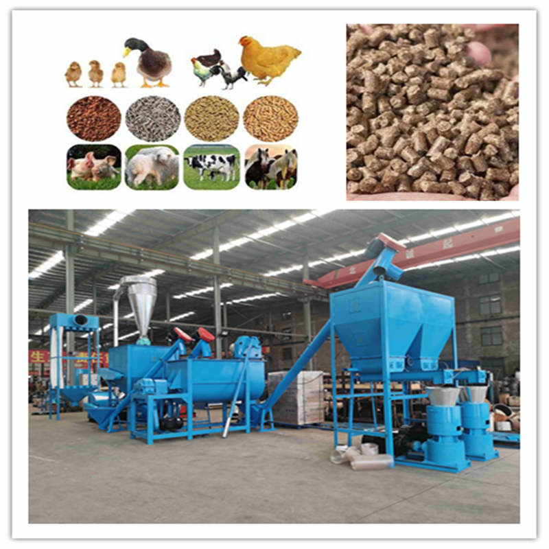 دستگاه فرآوری خوراک دام Ring Die 0.5-30 تن در ساعت آسیاب گلوله یونجه