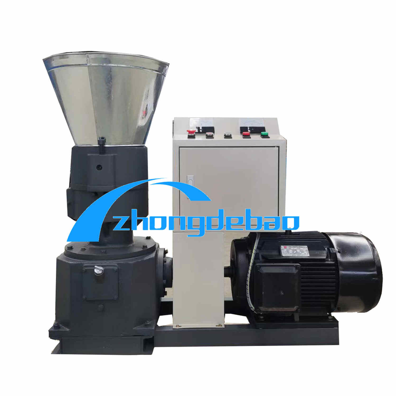 دستگاه گلوله ساز خوراک خوک 7.5 کیلوواتی 80-100 کیلوگرم/H دستگاه پلت خوراک مرغ کوچک