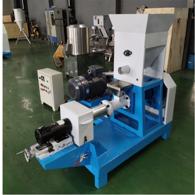 50kg/H فولاد کربن محصولات آبزی کوچک پیچ extruder خوراک حیوانات خانگی تولید مواد غذایی پف تولید مواد غذایی حیوانات خانگی