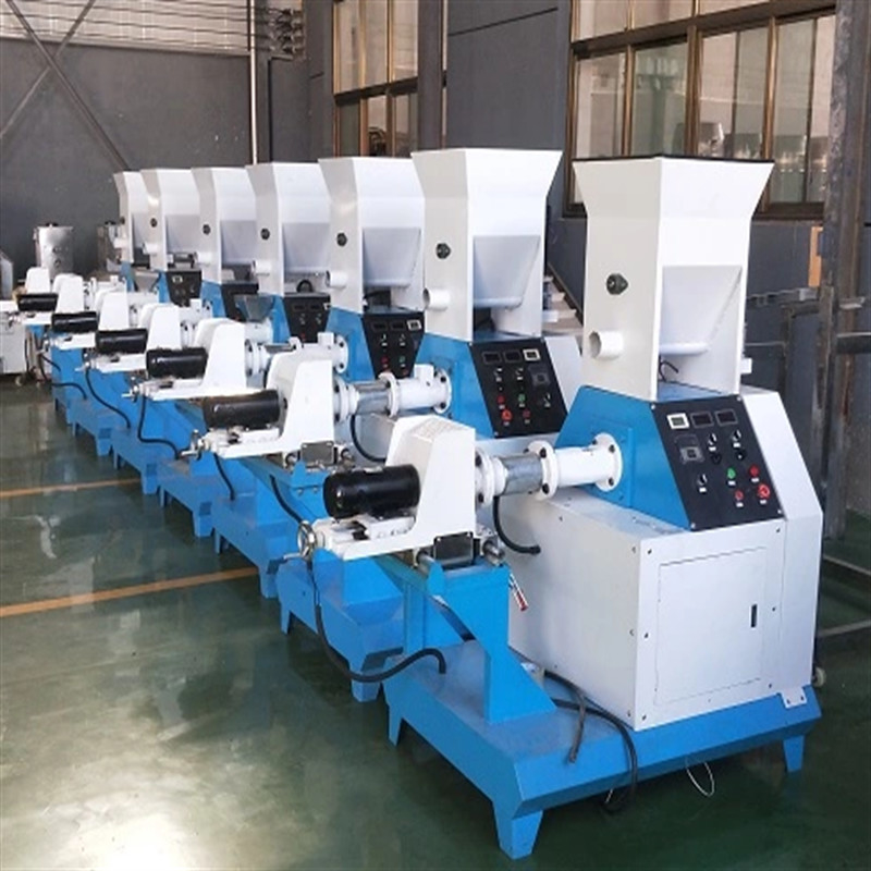 50kg/H فولاد کربن محصولات آبزی کوچک پیچ extruder خوراک حیوانات خانگی تولید مواد غذایی پف تولید مواد غذایی حیوانات خانگی