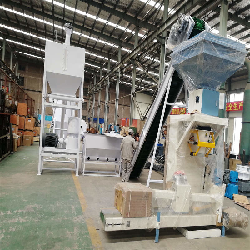 500-1000kg/H خط تولید گلوله چوبی / خط تولید گلوله زیست توده 118KW