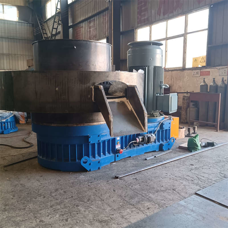 ماشین برکتینگ تراکم برای بیومس 200-500kg/h ظرفیت خروجی 18.5kw مصرف برق