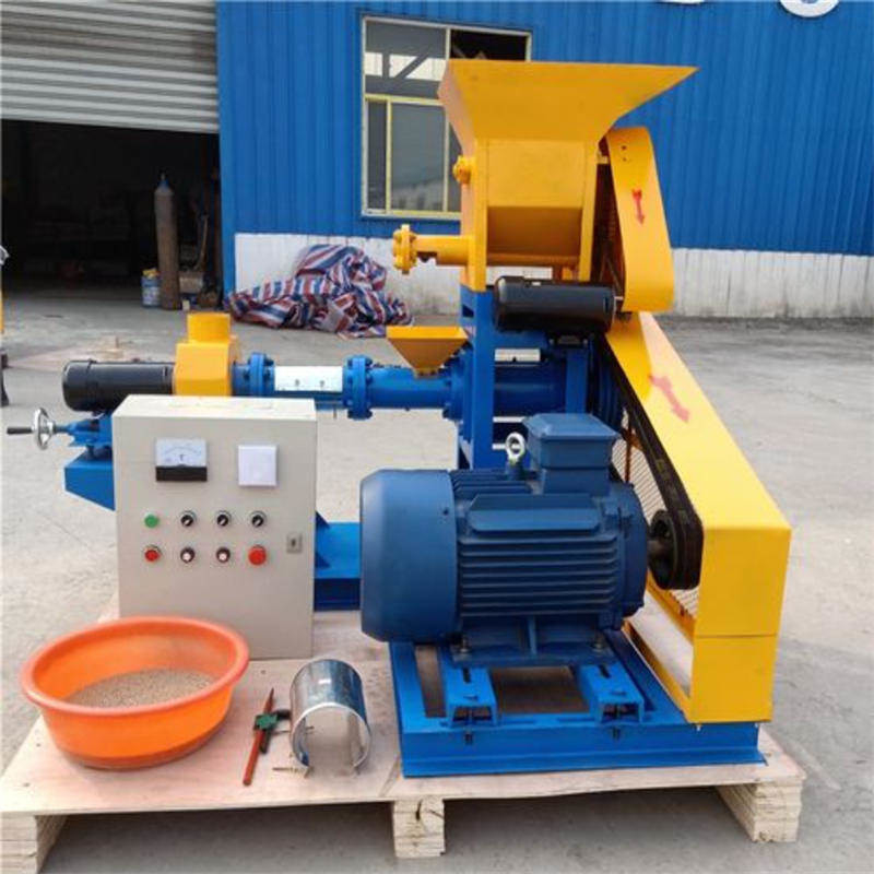 ساده خشک Tyde Extruder تغذیه ماهی شناور گلوله های تغذیه ماهی 60-80 کیلوگرم / ساعت ساخت گلوله