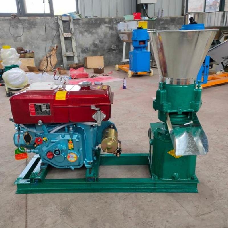 22HP مواد غذایی گلوله آسیاب سفارشی رنگ برای تغذیه مرغ
