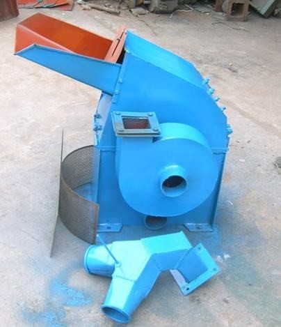 1.2-2.5t/H ماشین شکن چوب برای خرد کردن شاخه های ذرت و پوسته های بادام زمینی ماشین شکن آسیاب رنگ سفارشی