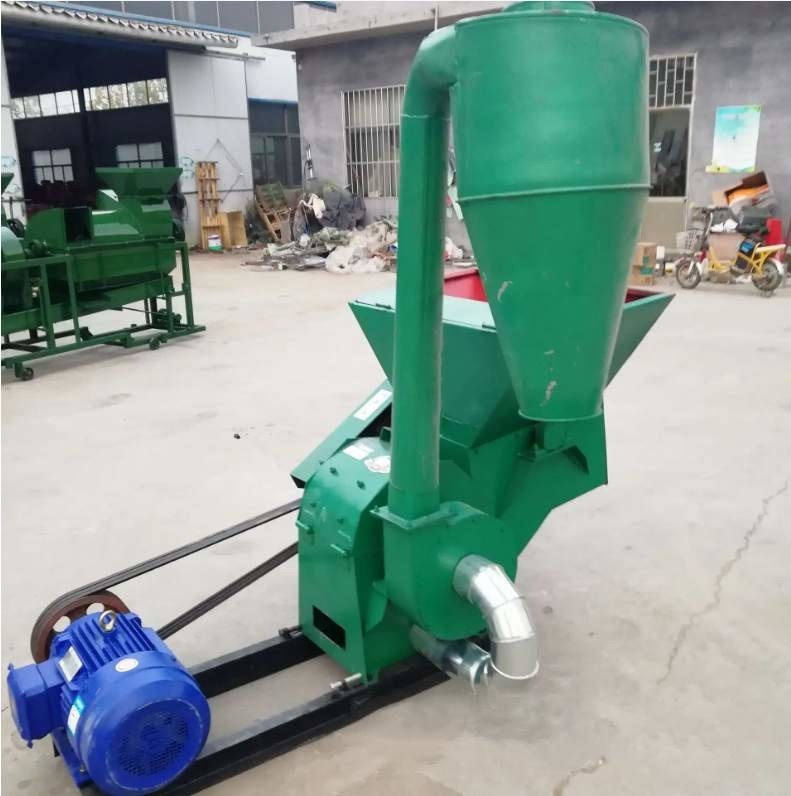 1.2-2.5t/H ماشین شکن چوب برای خرد کردن شاخه های ذرت و پوسته های بادام زمینی ماشین شکن آسیاب رنگ سفارشی