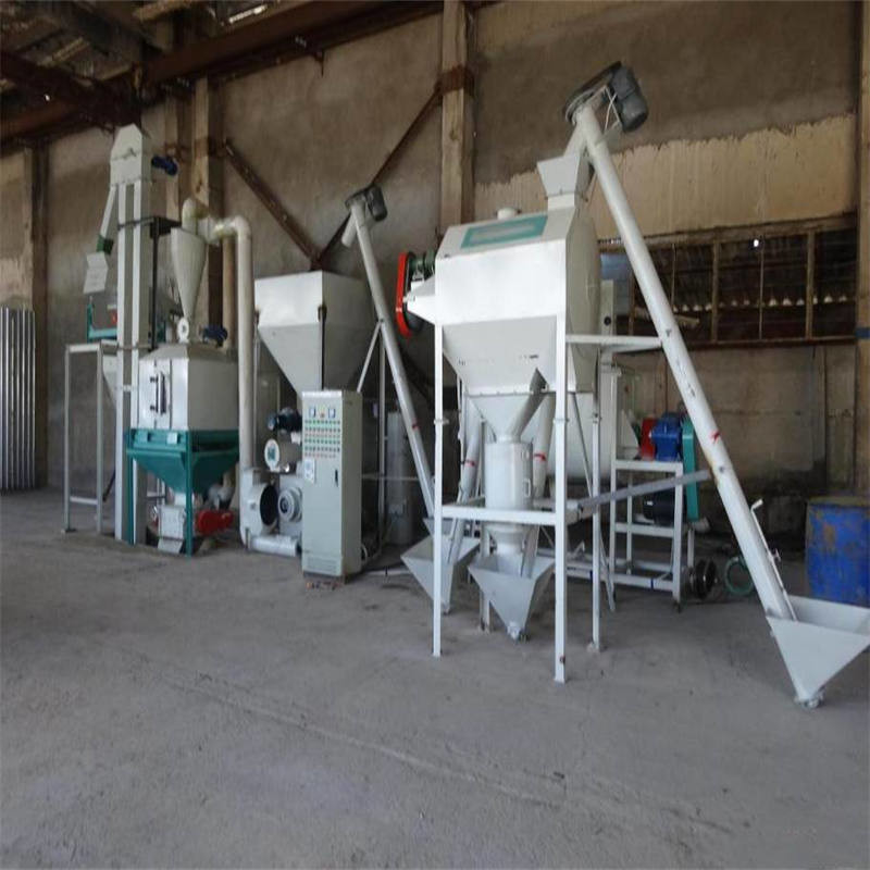 1000kg/H خط تولید گلوله خوراک خرد کردن مخلوط گرانولاسیون خنک کننده بسته بندی 5in1