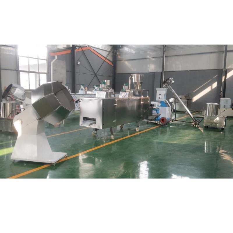 45-50kg / H شناور مواد غذایی Extruder ماشین شناور مواد غذایی ماهی خط تولید فولاد ضد زنگ
