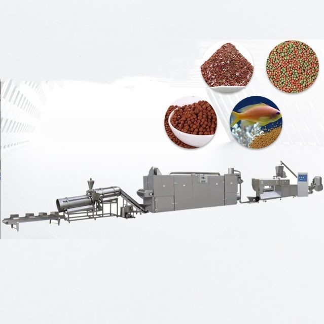 دستگاه خروجی تغذیه شناور کاملا اتوماتیک خط تولید تغذیه ماهی شناور 5.5KW