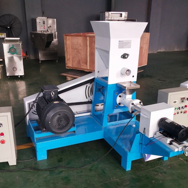 DGP نوع خشک شناور غذای ماهی Extruder غذای سگ یک پیچ Granulator دانه های دانه ذرت ذرت extruder سویا