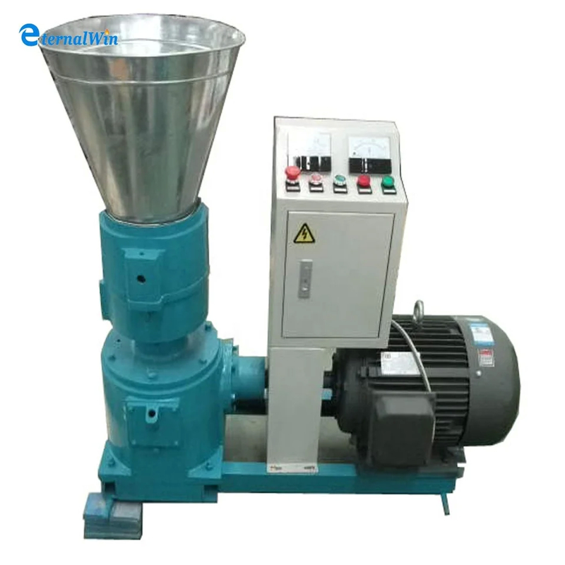 ولتاژ سفارشی 380V / 50HZ / 3Phase Pellet Mill Machine برای گلوله های چوبی 4-12mm