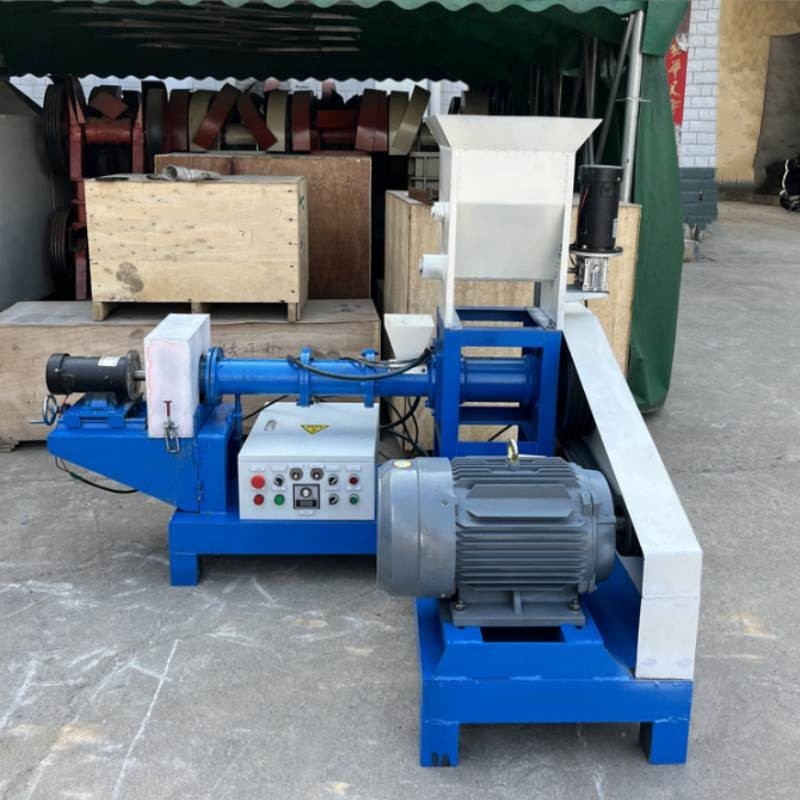 فولاد کربن Extruder خوراک ماهی کباب پرنده مواد غذایی گلوله ماشین سگ مواد غذایی ماشین پیچ مواد غذایی Extruder رنگ سفارشی