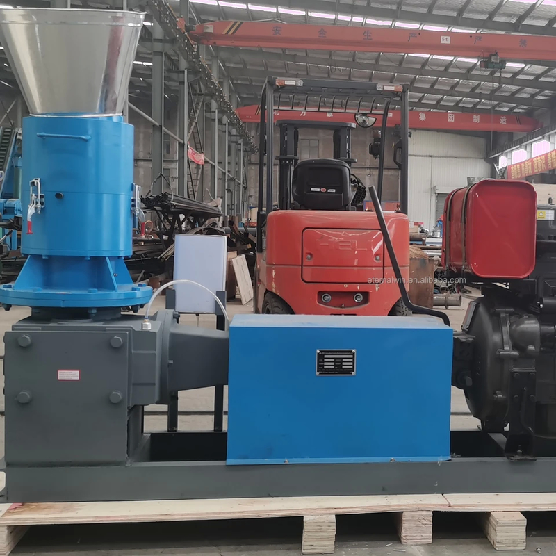 ظرفیت تولید کننده گلوله 80-600kg/h آلیاژ فولاد کربن امن 220V/380V 7.5-37KW