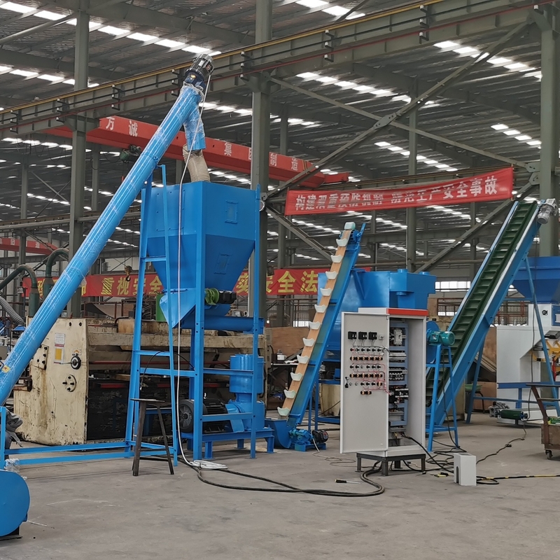 ورود جدید 1000-5000kg/h ماشین ساخت گلبول چوبی تولیدات بالا مجموعه خط تولید آسیاب چوب