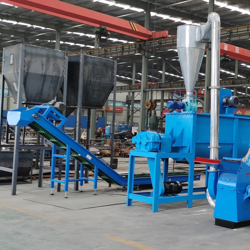 ورود جدید 1000-5000kg/h ماشین ساخت گلبول چوبی تولیدات بالا مجموعه خط تولید آسیاب چوب