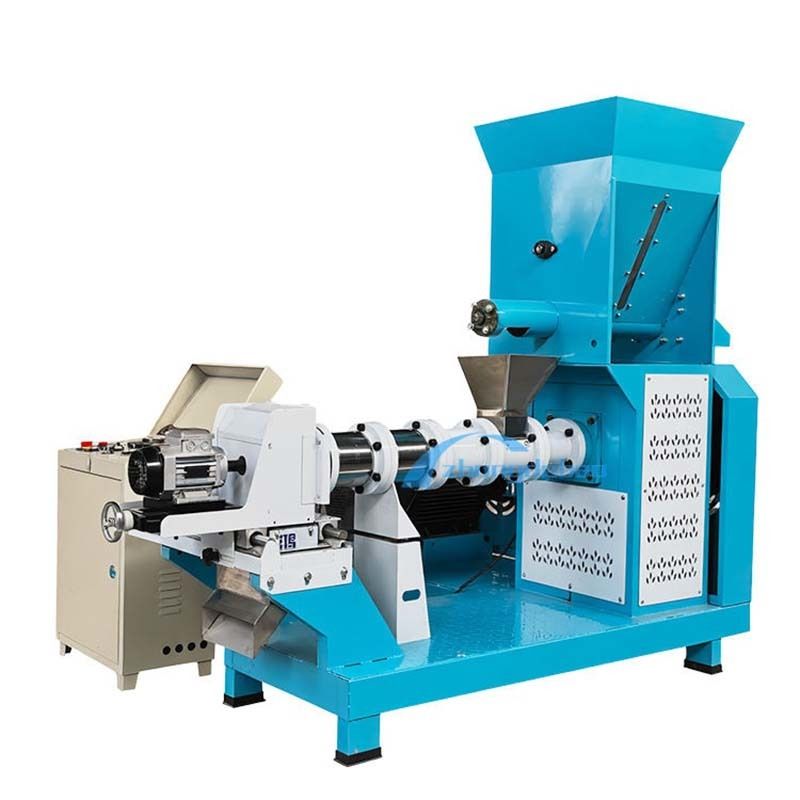 دستگاه تولید اکسترود غذای سگ خانگی 500 کیلوگرم در ساعت، خط تولید خوراک میگو، خط تولید خوراک ماهی شناور برای کارخانه تولید پلت خوراک