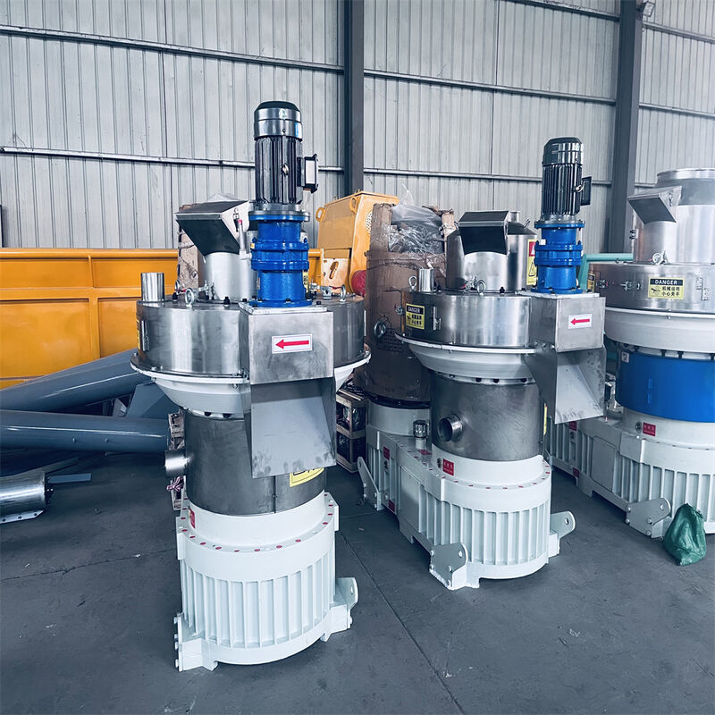 دستگاه گلوله چوبی با کیفیت بالا با طراحی تغذیه عمودی و سیستم روانکاری خودکار برای گلوله سازی زیست توده