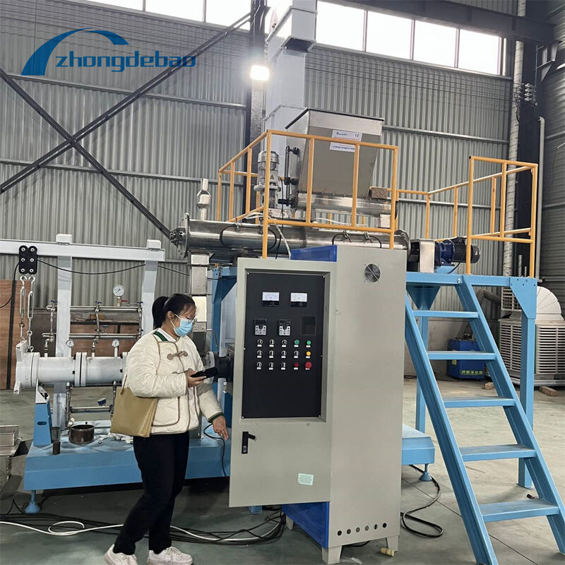 قدرت اصلی 37-160kw دستگاه خوراک ماهی شناور دستگاه گلوله خوراک شناور صنعتی درجه یک برای تأسیسات پرورش ماهی