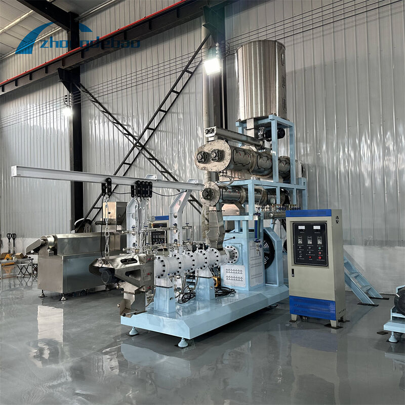 قدرت اصلی 37-160kw دستگاه خوراک ماهی شناور دستگاه گلوله خوراک شناور صنعتی درجه یک برای تأسیسات پرورش ماهی