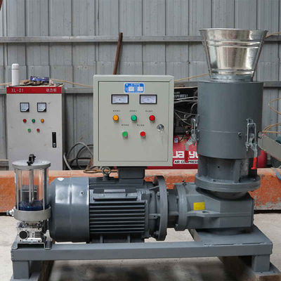 آسیاب گلوله چوب تخت قالب 300 کیلوگرم در ساعت برای دستگاه ساخت پلت چوبی 22 کیلوواتی