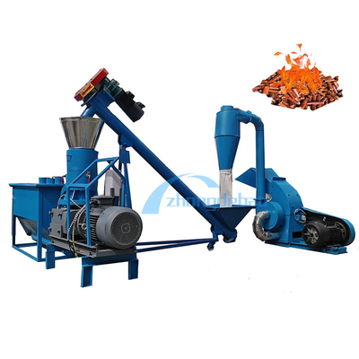 دستگاه گلوله سازی اجاق چوبی 300kg/H دستگاه پلت خانگی زیست توده