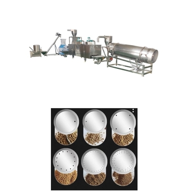 خط تولید گلوله خوراک ماهی شناور خوراک حیوانات خانگی توسط CE تایید شد