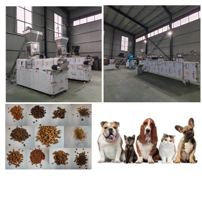 50-5000kg/H کارخانه گلوله سازی خوراک پف کردن حیوانات خانگی ماهی برای تجاری