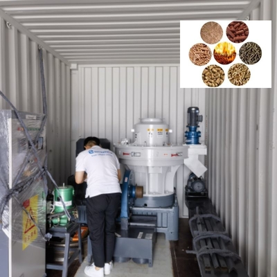 دستگاه تولید گلوله نی سوختی با ظرفیت بالا