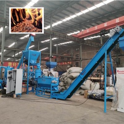 ماشین آلات ساخت خاک اره خط تولید پلت زیست توده کامل 30t/H