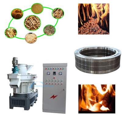 دستگاه آسیاب گلوله اتوماتیک 450-700 میلی متر دستگاه گلوله بیوماس صنعتی