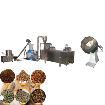 دستگاه اکستروژن غذای حیوانات خانگی اکسترودر خوراک ماهی شناور با ظرفیت 40-2000 کیلوگرم در ساعت