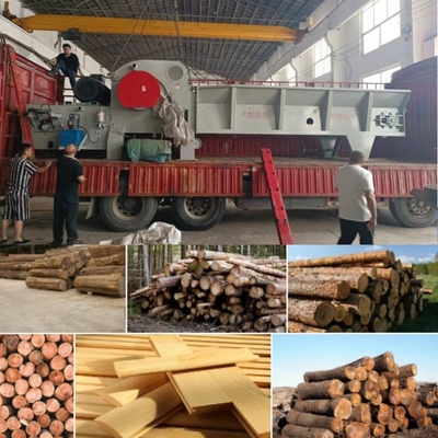 دستگاه خردکن چوب سفارشی 3-30 کیلووات آسیاب تجاری شاخه درخت