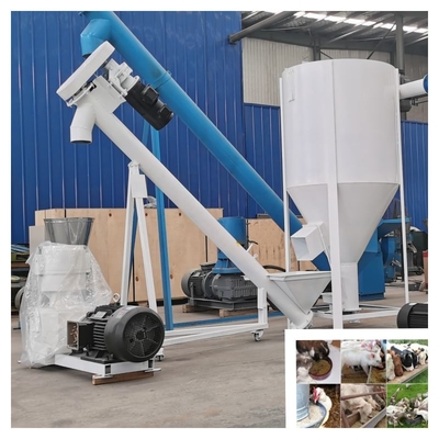 250-500kg/H غذای حیوانات گلوله ساز مزرعه دام خوراک گیاه پلت
