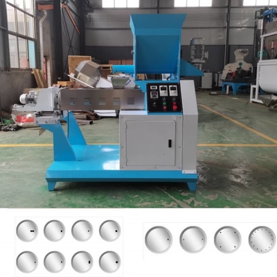 واحد پیچ تغذیه پفینگ Extruder Mill با 1mm-20mm برای مواد غذایی حیوانات / حیوانات خانگی