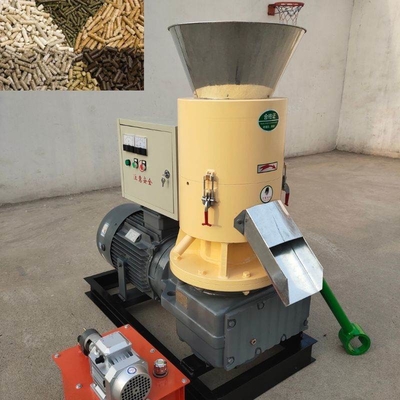 PLC 500kg / H کارخانه گلوله چوب خط تولید گلوله چوب