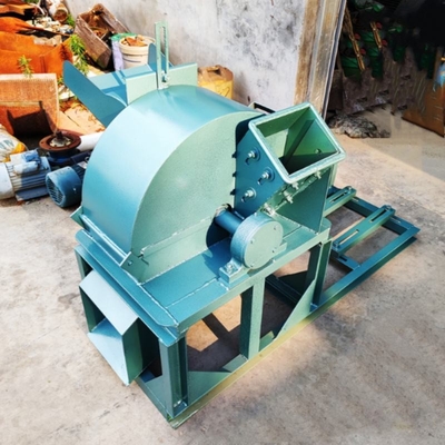 1-3T 37KW خردکن چوب زباله چوب تراشه های زیست توده ذرات پوست کاه خردکن