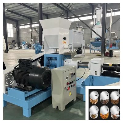 اکستروژر تغذیه ماهی از فولاد ضد زنگ گرم شده الکتریکی 50-2000kg/h ظرفیت