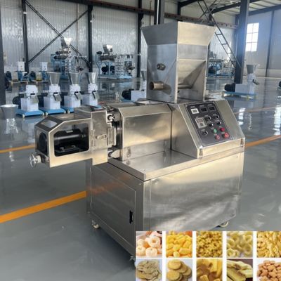 ماشین پف کردن چوب ذرت ماشین extruder مواد غذایی