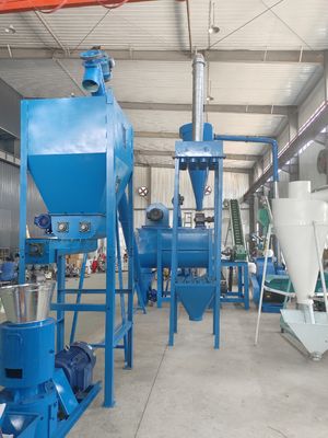 خط تولید پلت خوراک دام قابل تنظیم با راهنمایی مهندس نصب و منبع تغذیه 380 ولت/50 هرتز/3 فاز